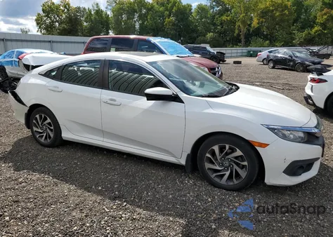 2016 Honda Civic Ex z USA, uszkodzony, nr VIN 2HGFC2F80GH574115